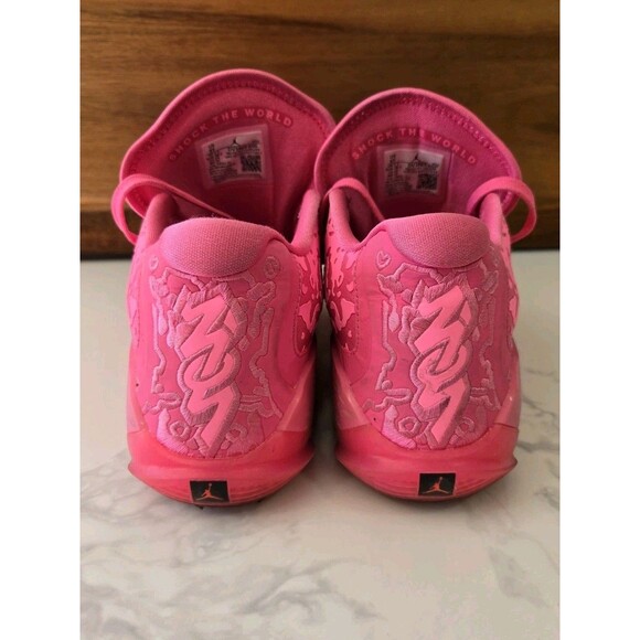 Nike Jordan Zion 3 PF Basketball Shoes 'Triple Pink' Size 6y - Picture 3 of 7